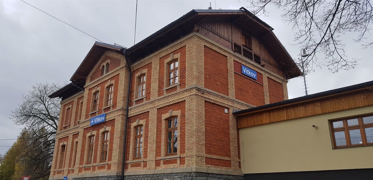 Rekonstrukce budovy osobního nádraží – Vítkov
